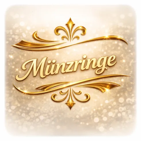 Handgefertigte Münzringe