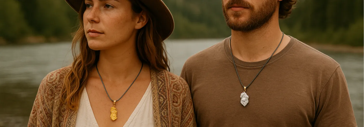 Silbernuggets aus alten Münzen