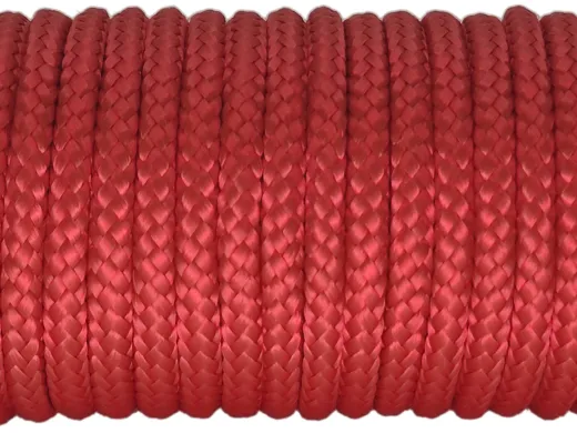 Segeltau Ø 5,0 mm Rot 0,5 Meter