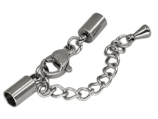 Karabinerverschluss Edelstahl für Schnüre Ø 3,0 mm