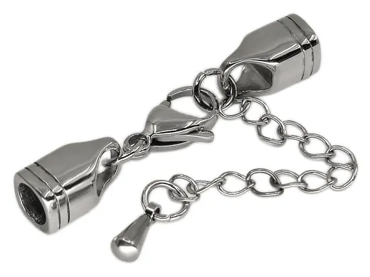 Karabinerverschluss Edelstahl für Schnüre Ø 5,0 mm