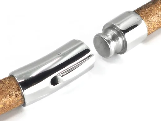 Bajonettverschluss Edelstahl für Schnüre Ø 8,0 mm