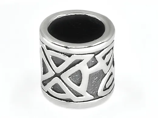 Spacer - Zwischenstück aus Edelstahl für Schnüre Ø 8,0 mm