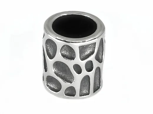 Spacer - Zwischenstück aus Edelstahl für Schnüre Ø 8,0 mm
