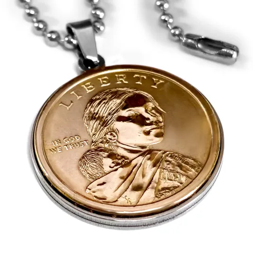 Münzanhänger USA SACAGAWEA • 1 Dollar 2000 - 2008