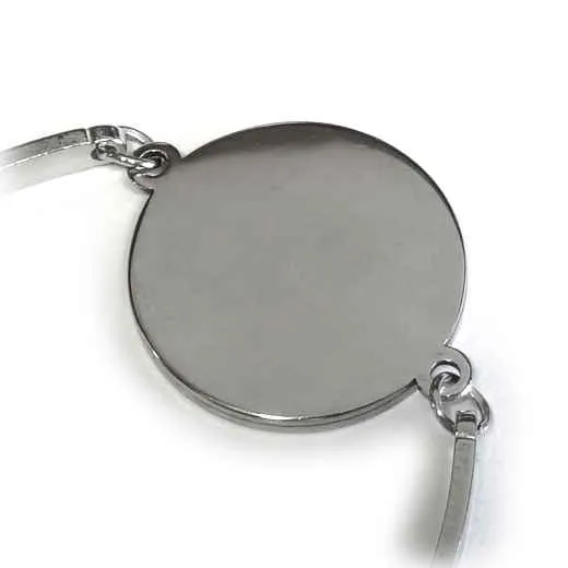 Armband Rohling Edelstahl Rund / Innen Ø 20 mm