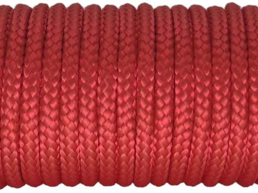 Segeltau Ø 8,0 mm Rot 0,5 Meter