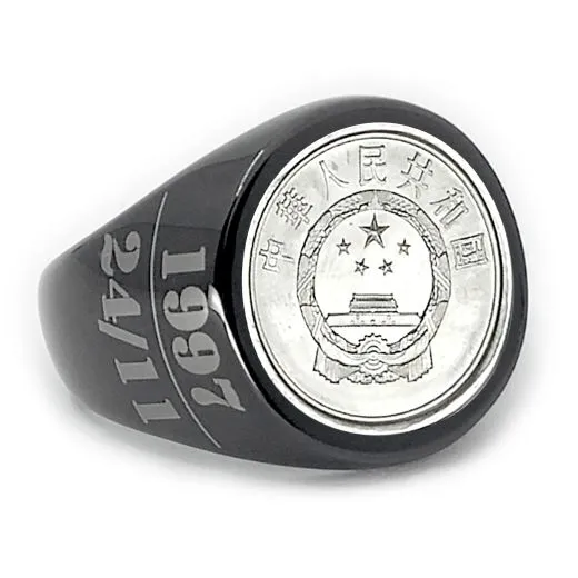 Münze: 1 Fen China Prägejahr: 1955-2018 Motiv: Wappen der Volksrepublik China und Schriftzug 中華人民共和國