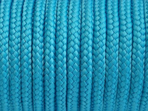 Segeltau Ø 5,0 mm Meerblau 0,5 Meter
