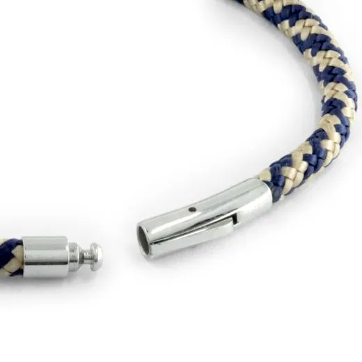 Handgefertigter maritimer Schmuck von Deltadesign24 – stilvolles Segeltau Armband