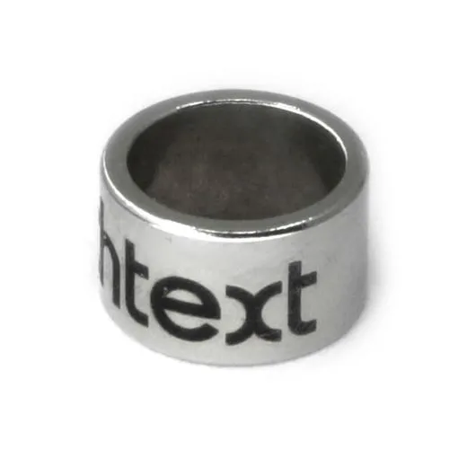 Spacer - Zwischenstück aus Edelstahl für Schnüre Ø 8,0 mm