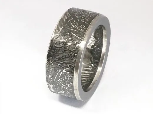 Münzring Österreich 10 Euro 2010 Kaiser Karl Untersberg Silber 925er Gr. 56 bis 74