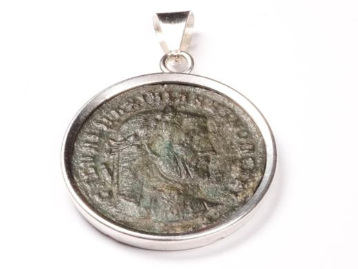Anhänger römische Kaiserzeit, Follis, Galerius Maximianus Caesar
