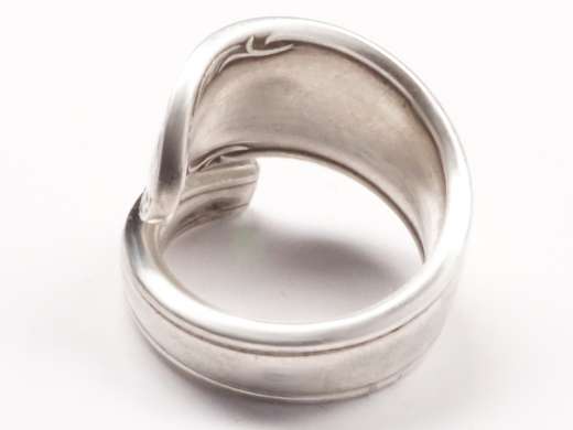 Besteckschmuck Ring versilbert - Breite ca.: 20mm