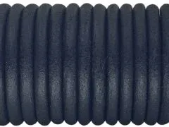 Lederschnur rund Ø 5,0 mm Schwarz 0,5 Meter