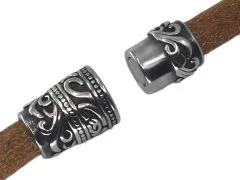 Magnetverschluss Edelstahl für Schnüre Ø 8,0 mm • Vintage