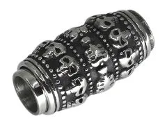 Magnetverschluss Edelstahl für Schnüre Ø 8,0 mm • Vintage