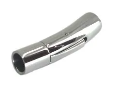 Bajonettverschluss Edelstahl für Schnüre Ø 5,0 mm 30,5 x 7 mm