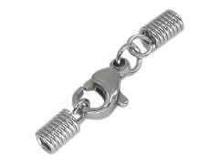 Karabinerverschluss Edelstahl für Schnüre Ø 2,0 mm