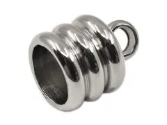 Endkappe mit Öse aus Edelstahl für Schnüre Ø 5,0 mm
