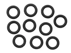 Abstandshalter Silikon Ø 7 / 9 mm - Schwarz (10 Stück)