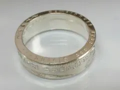 Münzring Deutsches Reich 5 Reichsmark Adler 1936-39 Silber 900er Größe 52 bis 72 • Finish Silber