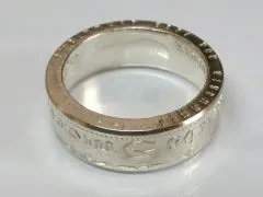 Münzring Deutsches Reich 5 Reichsmark Hindenburg 1935-36 Silber 900er Größe 52 bis 72 • Finish Silber