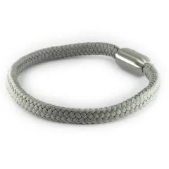 Segeltau Armband Ø 4 mm mit Edelstahl Magnetverschluss • Farbauswahl - optional mit Anker Gravur