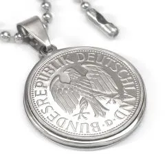 Münzanhänger Deutschland BUNDESADLER • 1 DM 1950 - 2001 personalisierbar