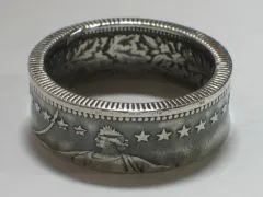 Münzring Schweiz 2 Franken Silber 835er Helvetia Größe 52 bis 70