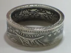 Münzring Schweiz 2 Franken Silber 835er Helvetia Größe 52 bis 70