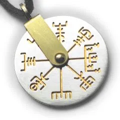 Anhänger aus Silber 625er 5 DM Deutschland 1951 - 1974 • VEGVISIR