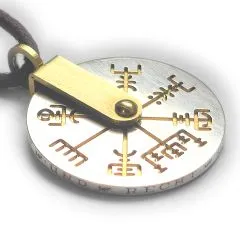 Anhänger aus Silber 625er 5 DM Deutschland 1951 - 1974 • VEGVISIR