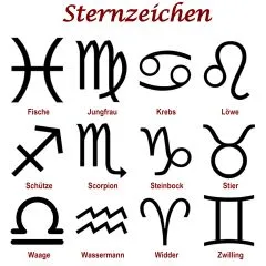 Anhänger STERNZEICHEN Edelstahl - Kupfer • Vintage