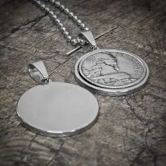 Münzanhänger FRANKREICH • 100 Francs Marianne 1954 bis 1958 personalisierbar