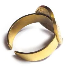 Münze: 10 Centimes Frankreich Prägejahr: 1962-2001 Material Münze: Aluminiumbronze 24 Karat galvanisch vergoldet