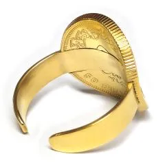 Münze: 50 Piastres Ägypten Prägejahr: 2007 bis xxx Material Münze: Stahl, vermessingt und 24K galvanisch vergoldet