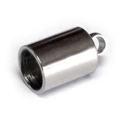 Endkappe mit Öse aus Edelstahl für Schnüre Ø 4,0 mm