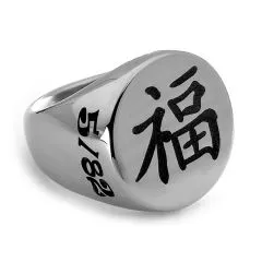 Siegelring aus Edelstahl mit Gravur – Persönlich. Zeitlos. Stilvoll. In Silber, Schwarz & Gold.