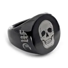 Siegelring aus Edelstahl mit Gravur – Persönlich. Zeitlos. Stilvoll. In Silber, Schwarz & Gold.