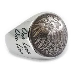 Münze: 10 Pfennig Kaiserreich (gewölbt) Prägejahr: 1890-1916 Motiv: Gekrönte Reichsadler