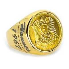 Persönliche Gravur macht diesen Syrien Ring zu einem einzigartigen Schmuckstück.