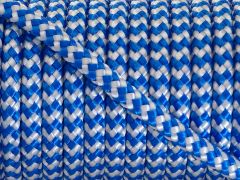 Segeltau Ø 10,0 mm Blau-Weiß 0,5 Meter