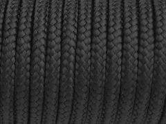 Segeltau Ø 10,0 mm Schwarz 0,5 Meter