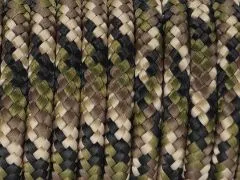 Segeltau Ø 5,0 mm Camouflage 0,5 Meter