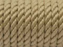 Tauwerk Ø 6,0 mm Hanffarbig 0,5 Meter