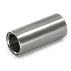 Magnetverschluss Edelstahl für Schnüre Ø 4,0 mm • Silber matt, personalisierbar