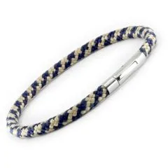 Segeltau Armband Ø 4 mm mit Edelstahl Bajonettverschluss • Farbauswahl