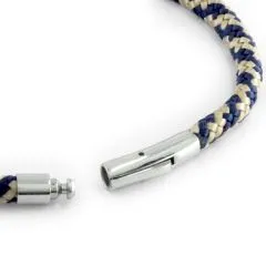 Handgefertigter maritimer Schmuck von Deltadesign24 – stilvolles Segeltau Armband