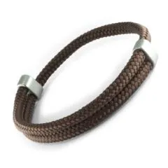 Unisex Surferarmband aus 4 mm Segeltau in verschiedenen Farben – verstellbarer Edelstahl-Slider